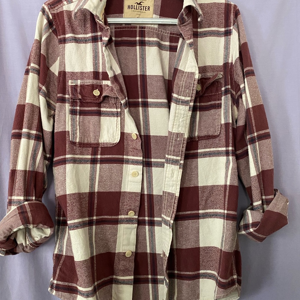 Hollister Flannel size M
